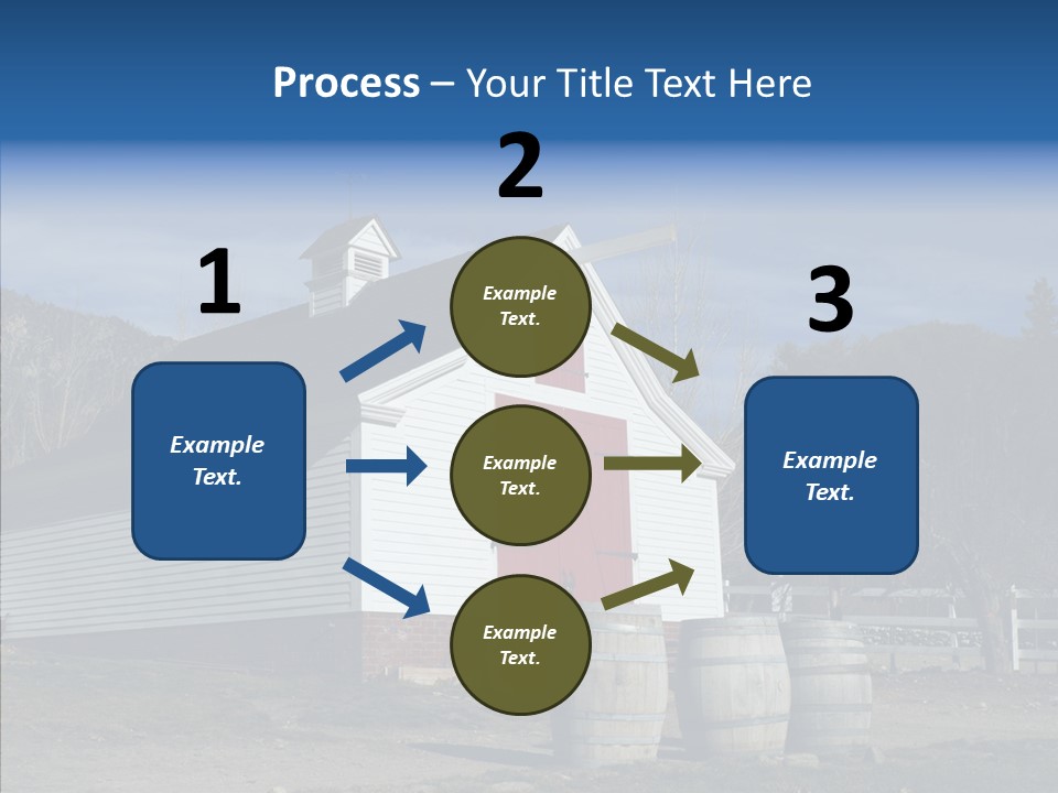 Agriculture Country White PowerPoint Template