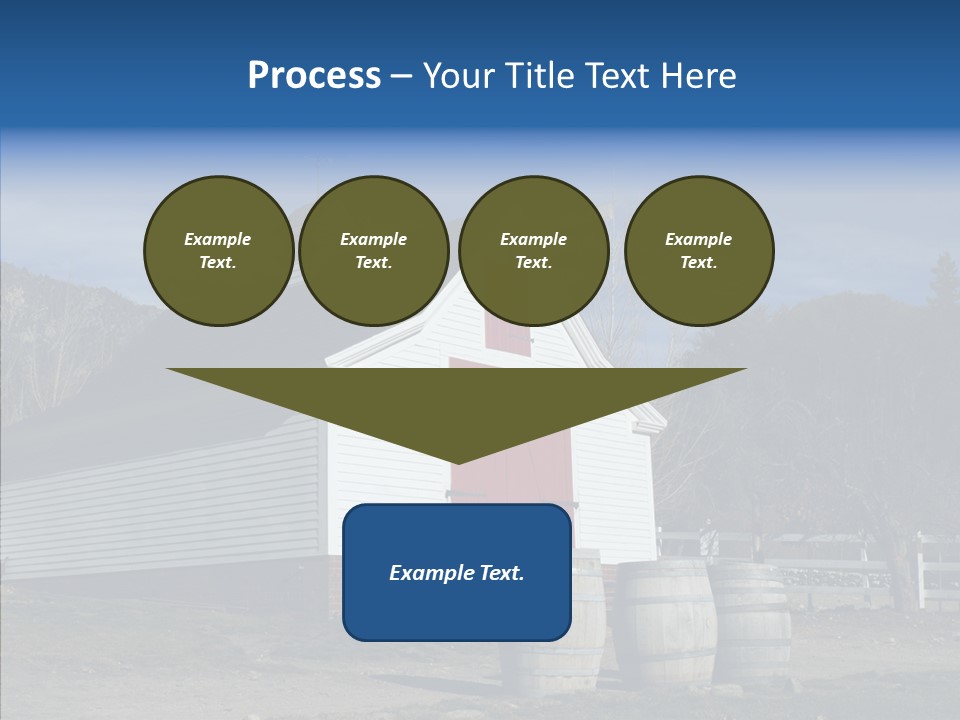 Agriculture Country White PowerPoint Template