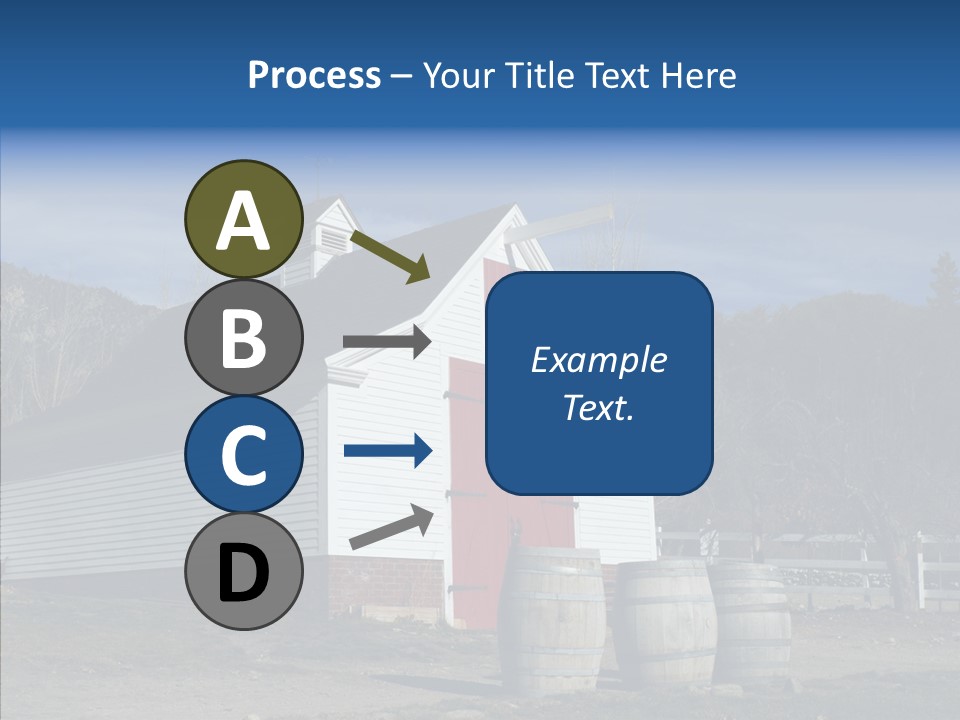 Agriculture Country White PowerPoint Template