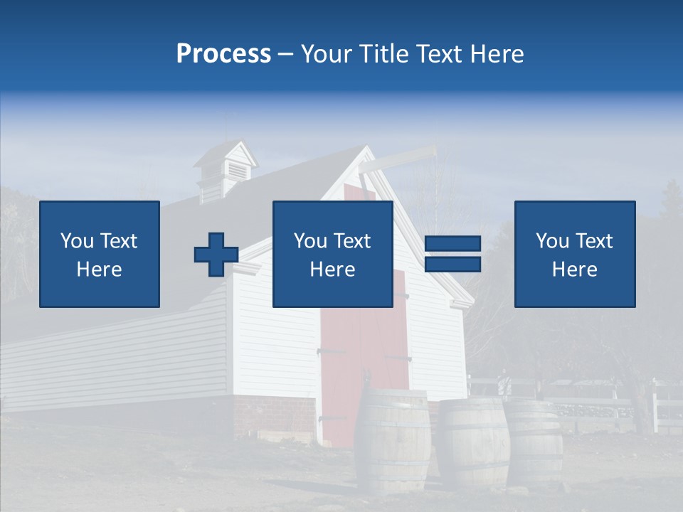 Agriculture Country White PowerPoint Template