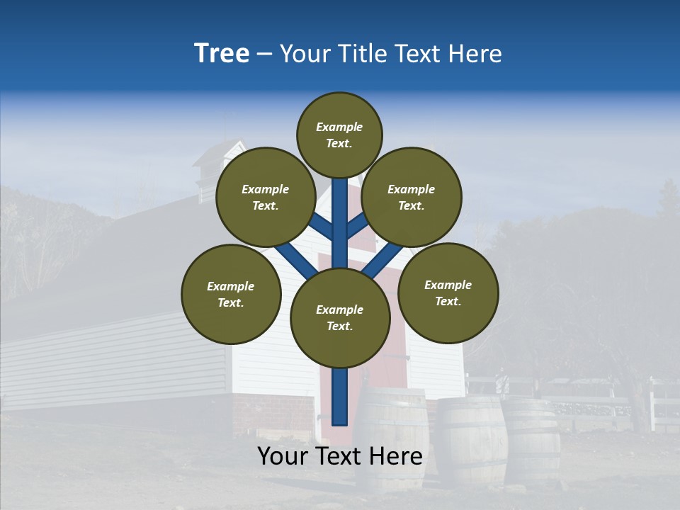 Agriculture Country White PowerPoint Template