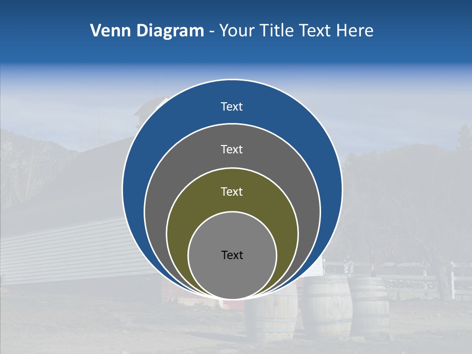 Agriculture Country White PowerPoint Template