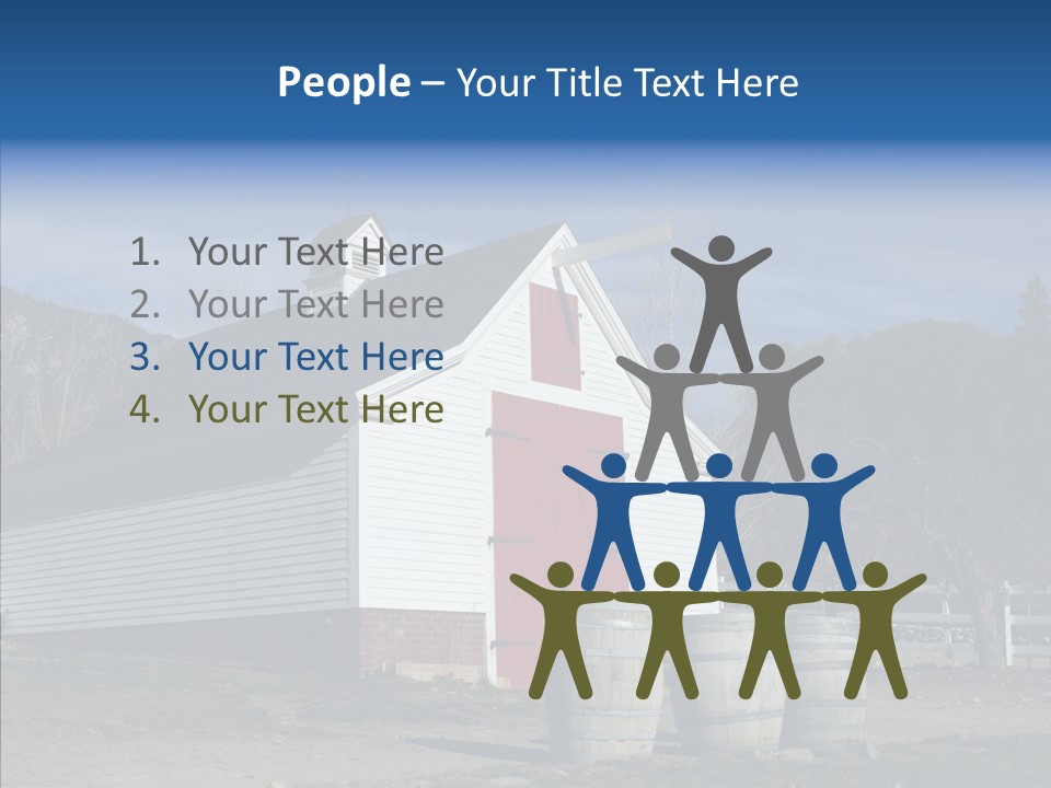 Agriculture Country White PowerPoint Template