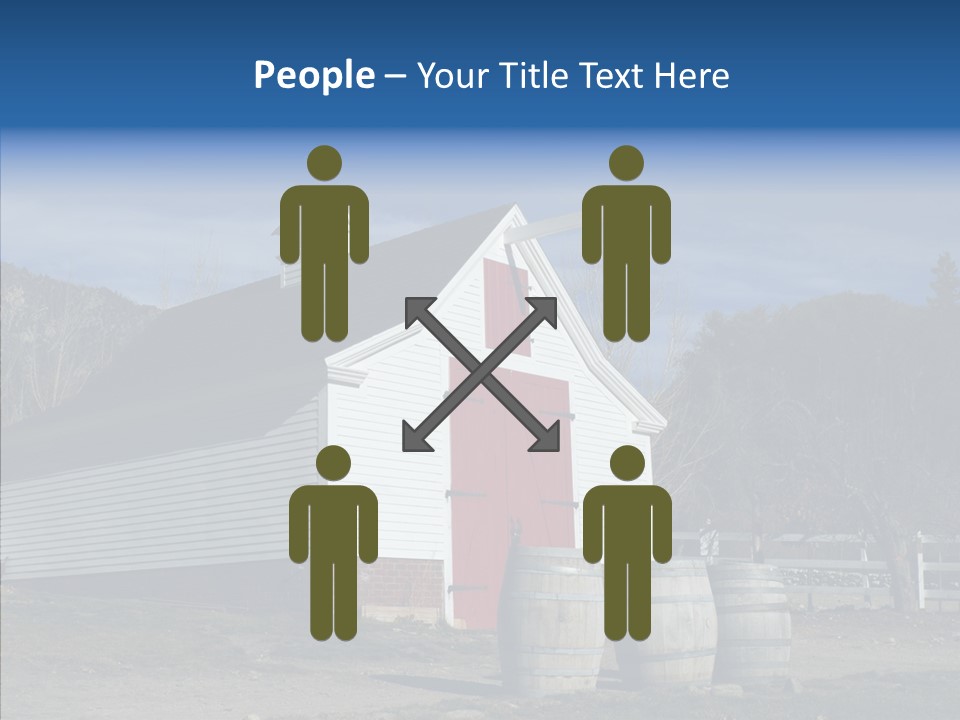 Agriculture Country White PowerPoint Template