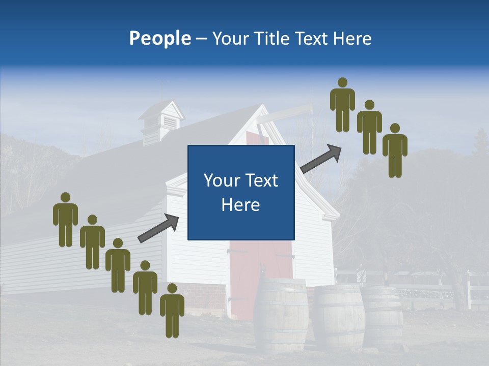 Agriculture Country White PowerPoint Template