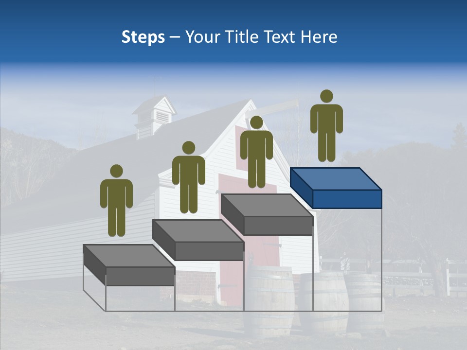 Agriculture Country White PowerPoint Template