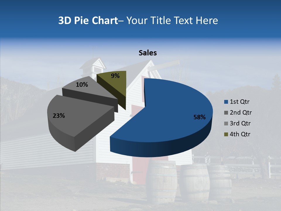 Agriculture Country White PowerPoint Template