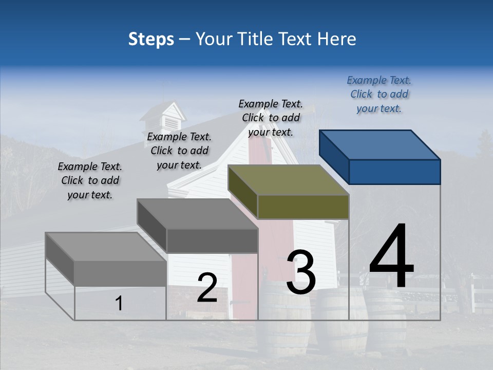 Agriculture Country White PowerPoint Template