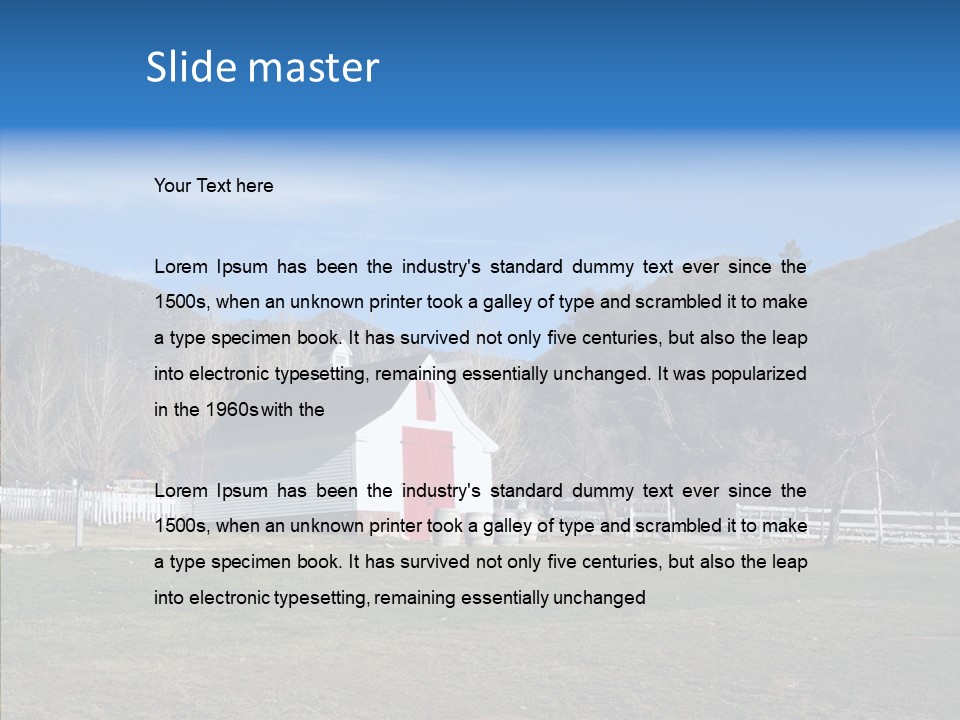 Architecture Dirt Tree PowerPoint Template