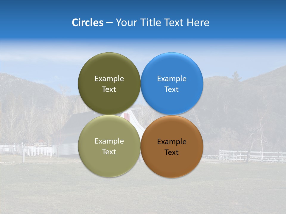 Architecture Dirt Tree PowerPoint Template