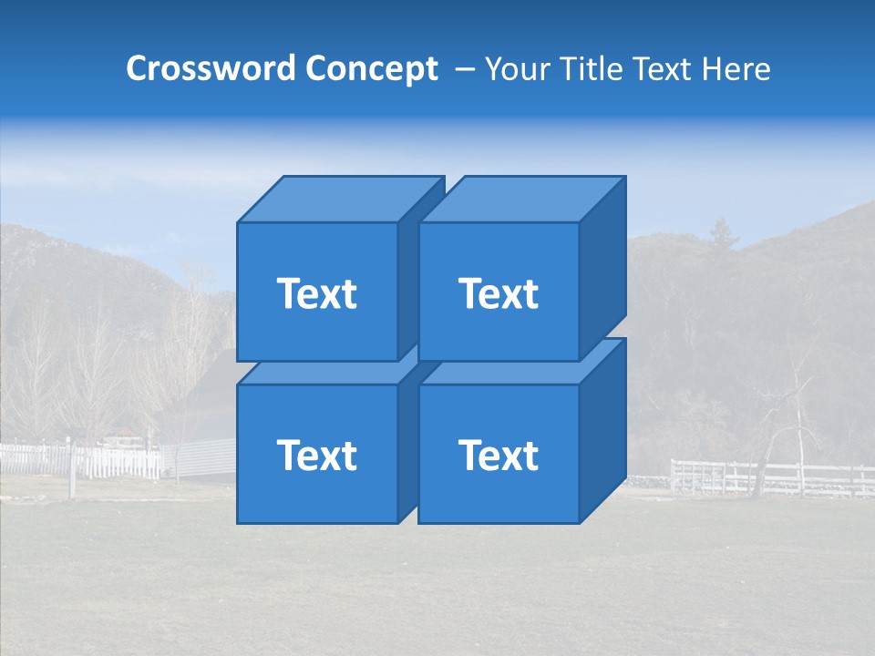 Architecture Dirt Tree PowerPoint Template