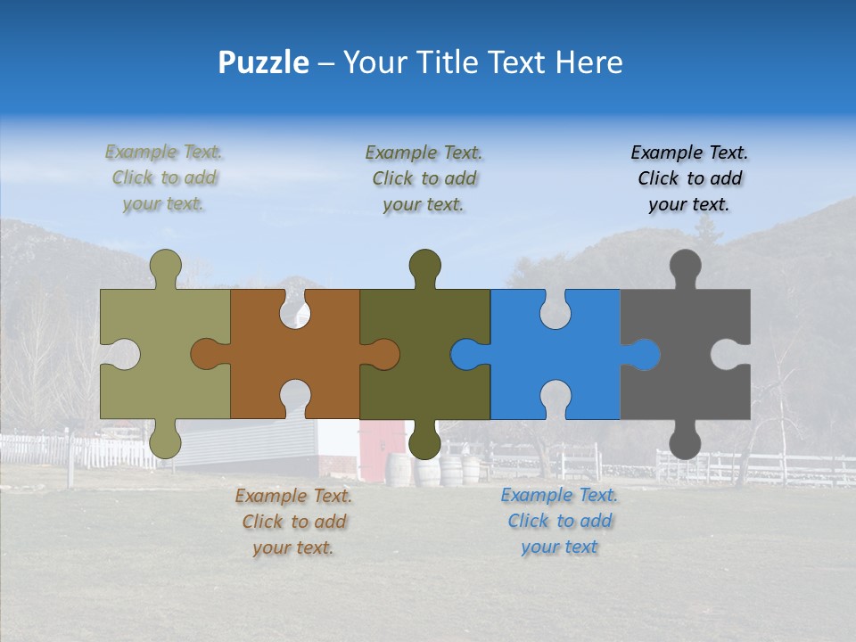 Architecture Dirt Tree PowerPoint Template