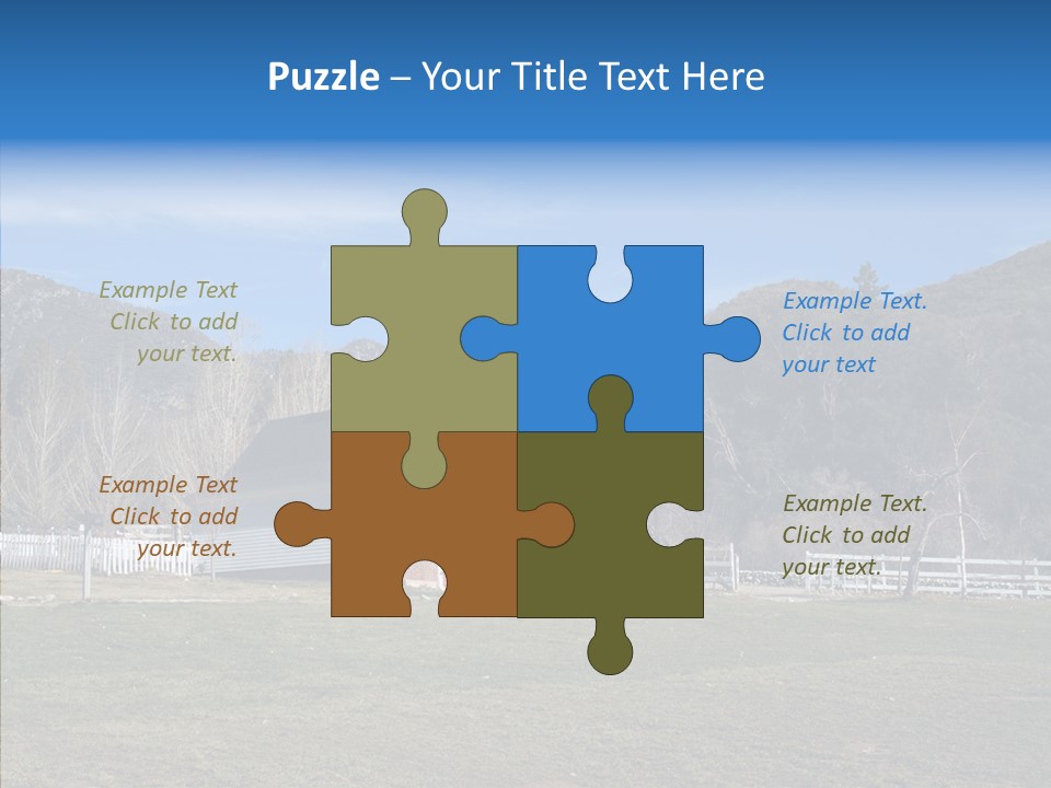 Architecture Dirt Tree PowerPoint Template