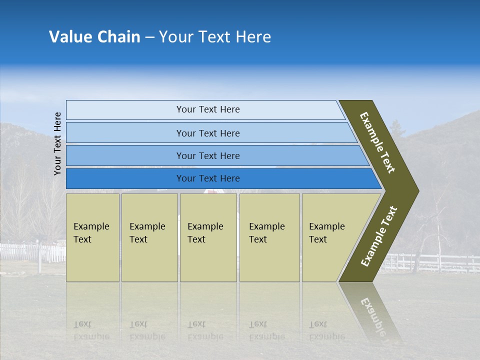 Architecture Dirt Tree PowerPoint Template