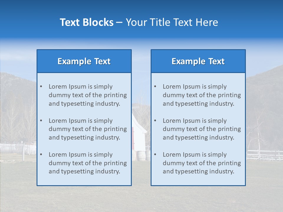Architecture Dirt Tree PowerPoint Template