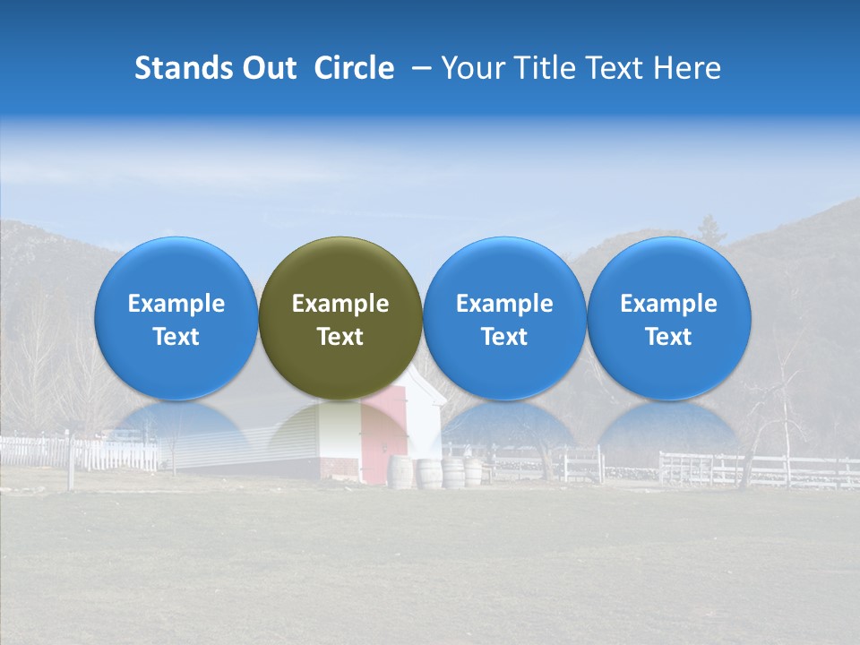 Architecture Dirt Tree PowerPoint Template