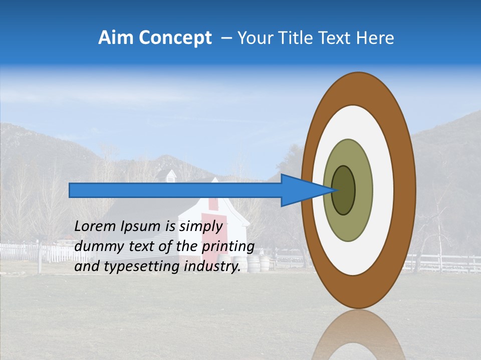 Architecture Dirt Tree PowerPoint Template