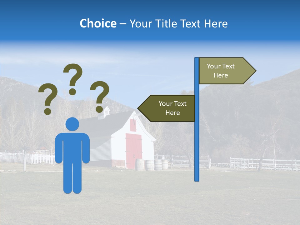 Architecture Dirt Tree PowerPoint Template
