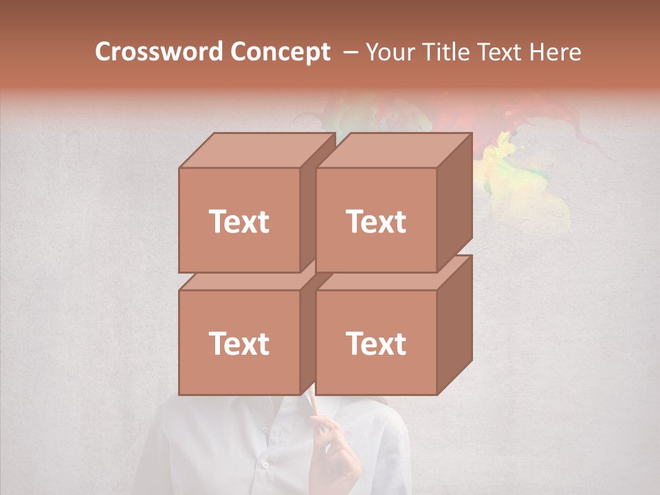 D Blackboard Education PowerPoint Template