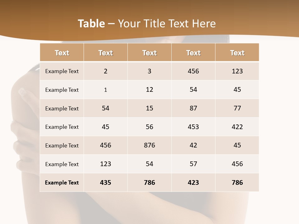 Lovely Hair Marvel PowerPoint Template