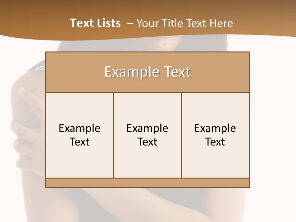 Lovely Hair Marvel PowerPoint Template
