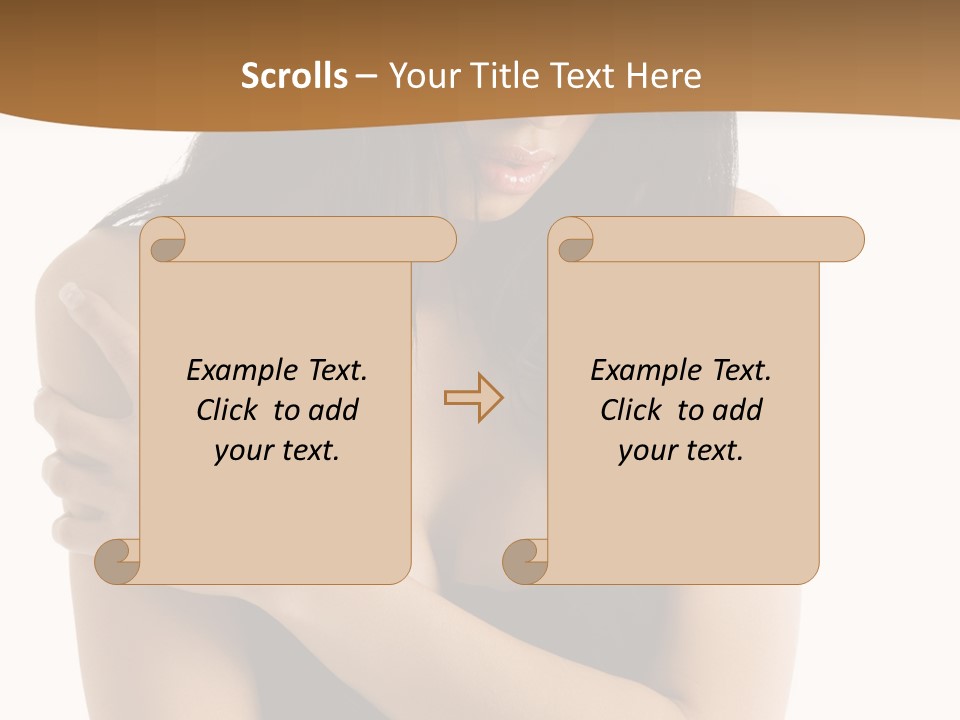 Lovely Hair Marvel PowerPoint Template