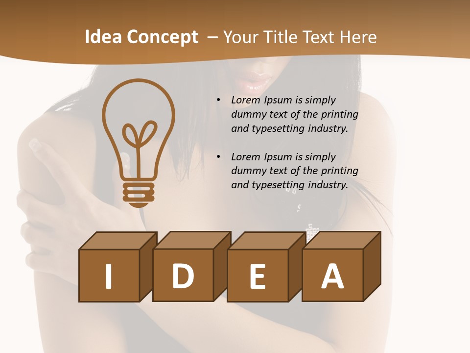 Lovely Hair Marvel PowerPoint Template