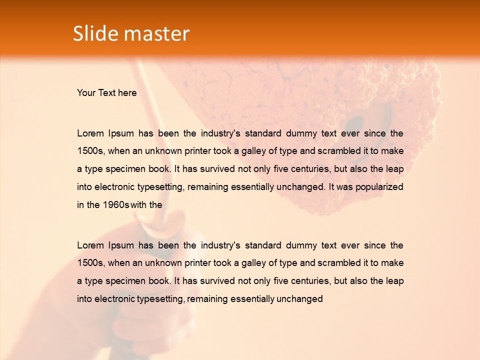 Choose Fix Bristles PowerPoint Template