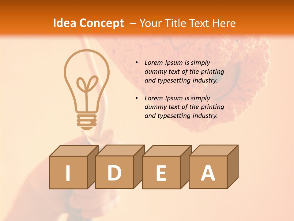 Choose Fix Bristles PowerPoint Template