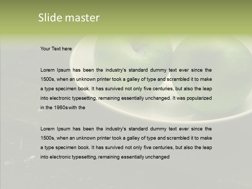 Breakfast Hygiene Grow PowerPoint Template