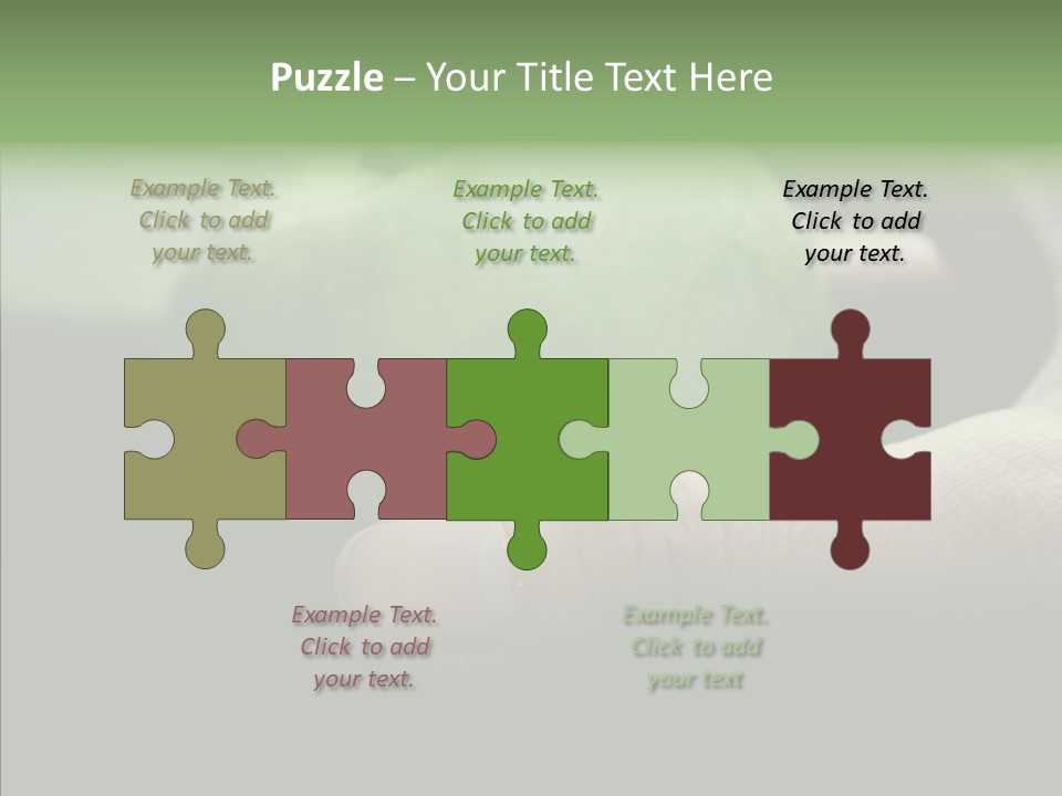 Closeup Simple Delicious PowerPoint Template