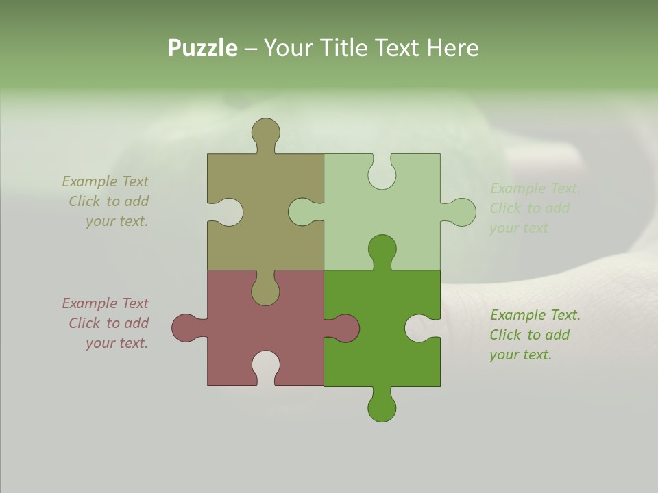 Closeup Simple Delicious PowerPoint Template