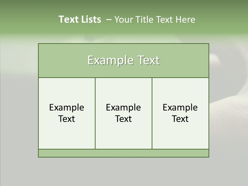 Closeup Simple Delicious PowerPoint Template