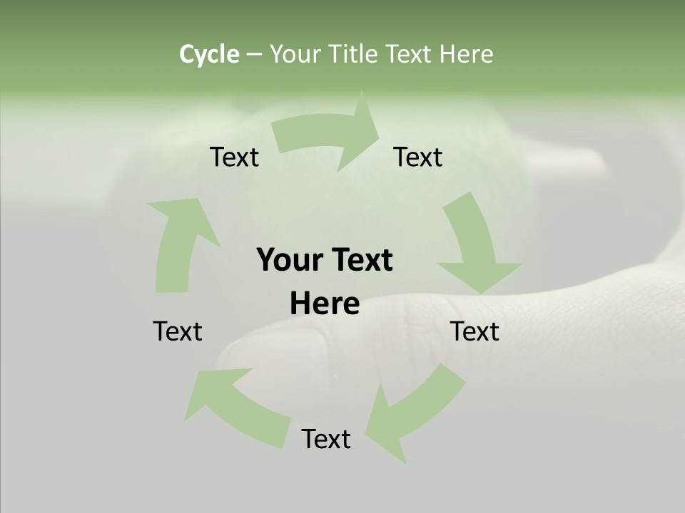 Closeup Simple Delicious PowerPoint Template
