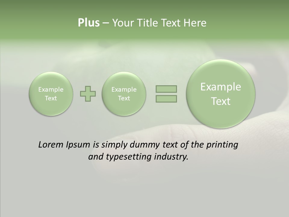 Closeup Simple Delicious PowerPoint Template