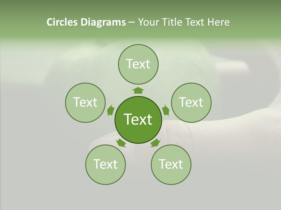 Closeup Simple Delicious PowerPoint Template