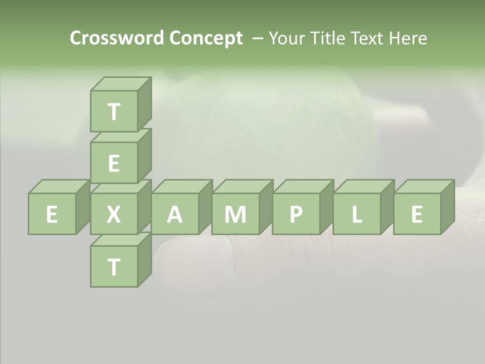 Closeup Simple Delicious PowerPoint Template