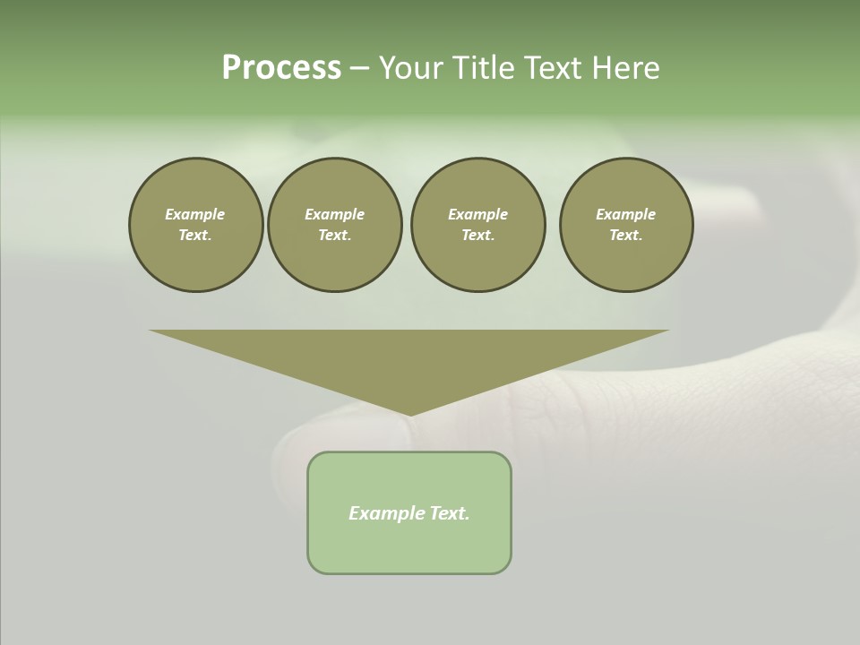 Closeup Simple Delicious PowerPoint Template