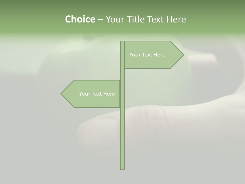 Closeup Simple Delicious PowerPoint Template