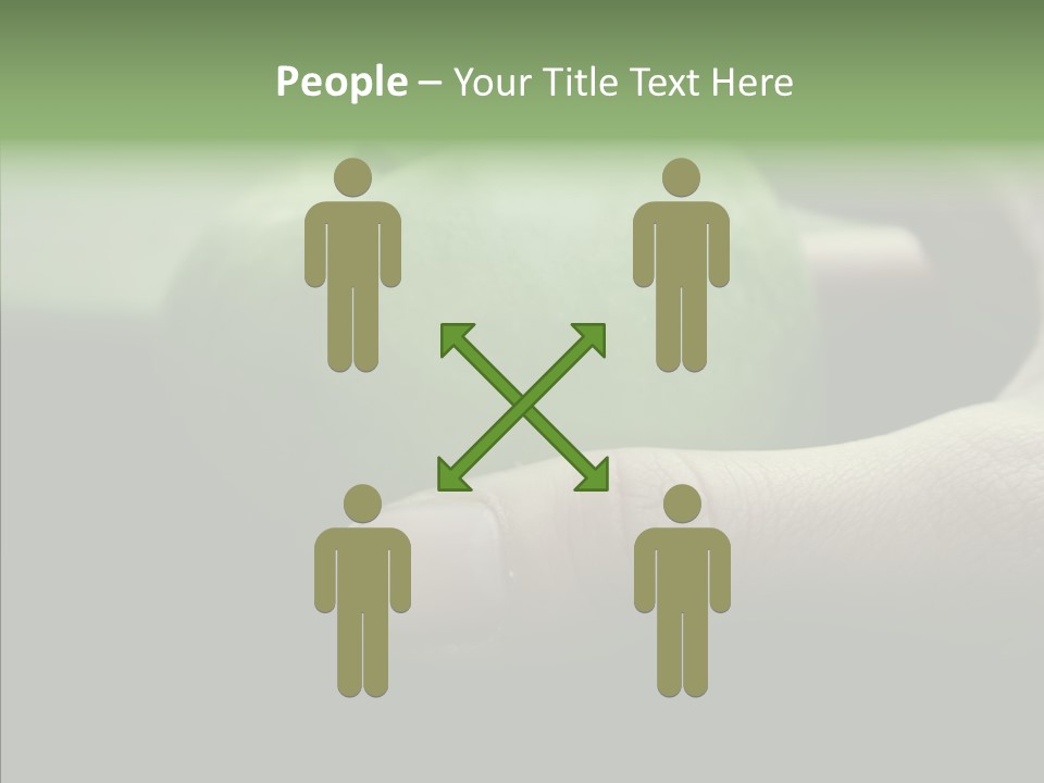 Closeup Simple Delicious PowerPoint Template