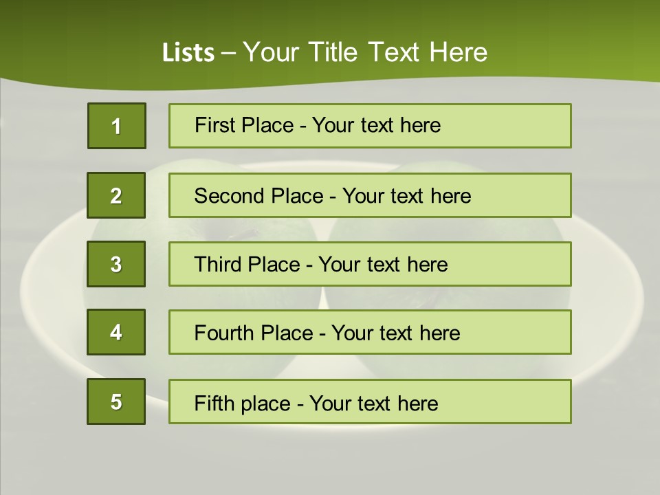 Autumn Vitamin Juice PowerPoint Template