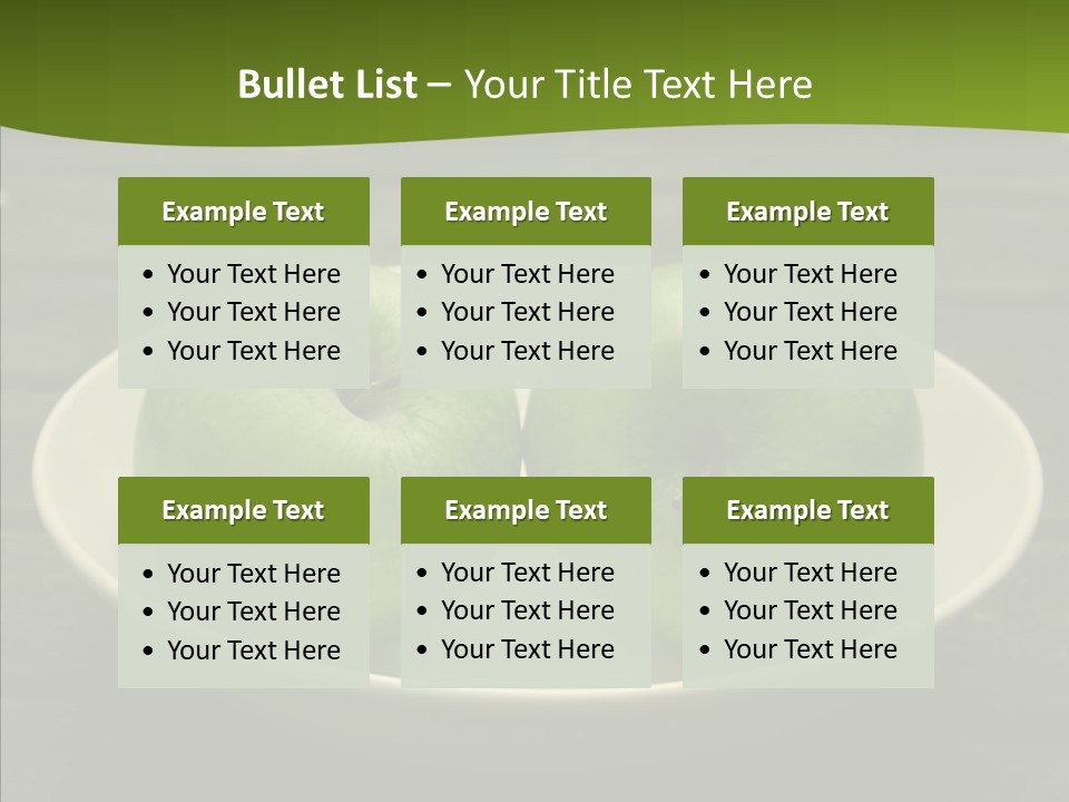 Autumn Vitamin Juice PowerPoint Template