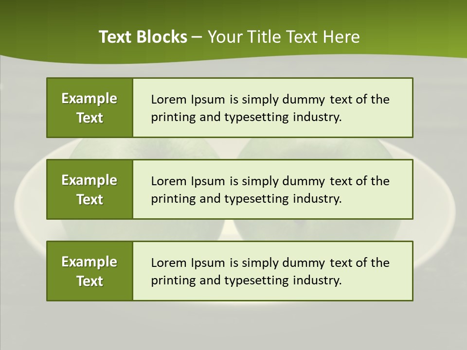 Autumn Vitamin Juice PowerPoint Template