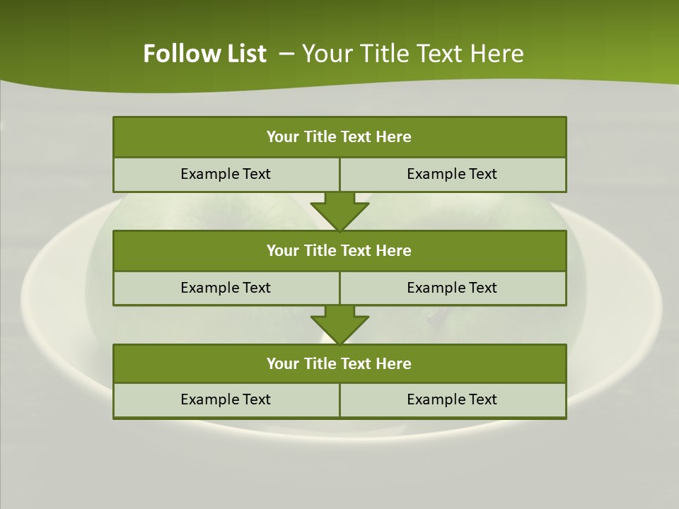 Autumn Vitamin Juice PowerPoint Template