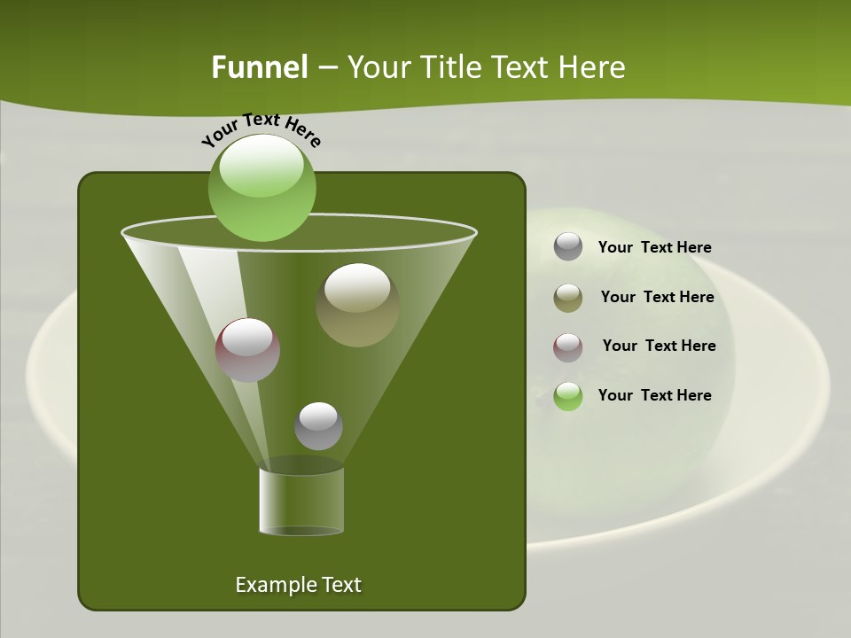 Autumn Vitamin Juice PowerPoint Template