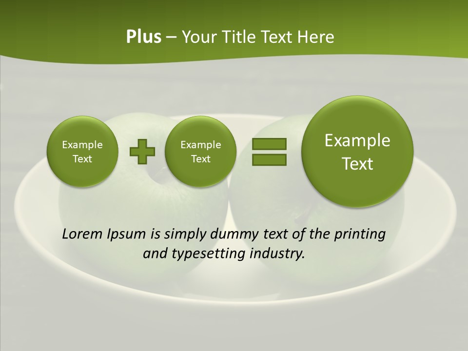 Autumn Vitamin Juice PowerPoint Template