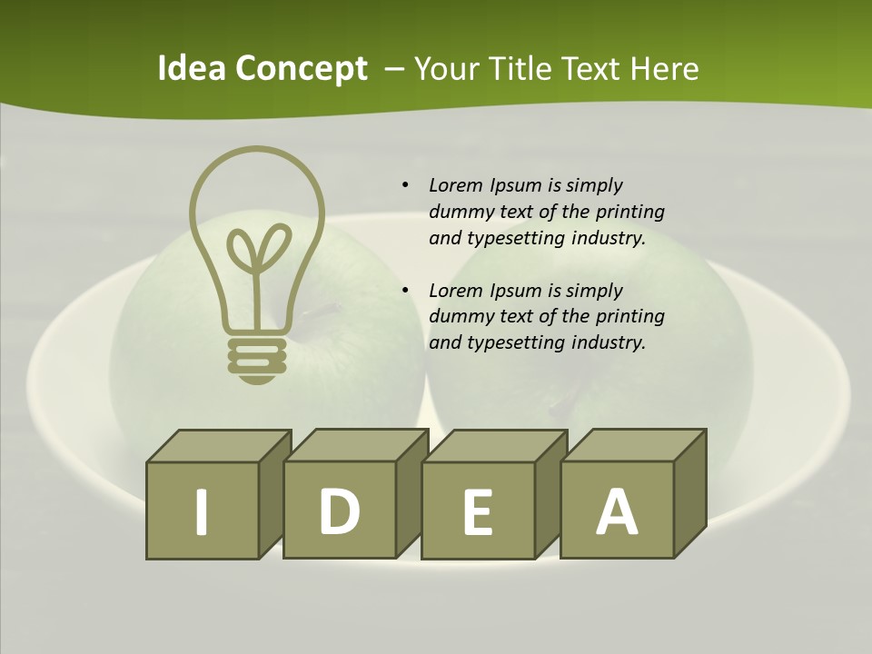 Autumn Vitamin Juice PowerPoint Template