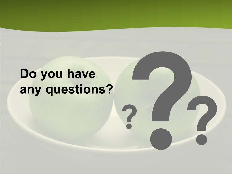 Autumn Vitamin Juice PowerPoint Template