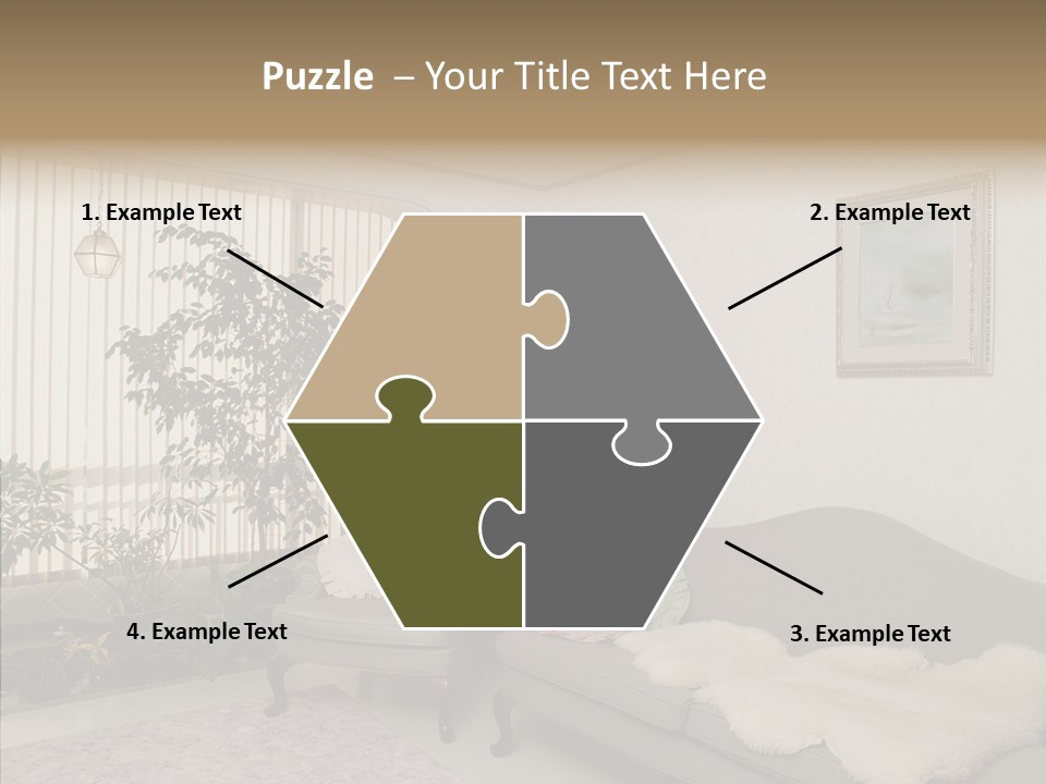 Livingroom Object Rest PowerPoint Template