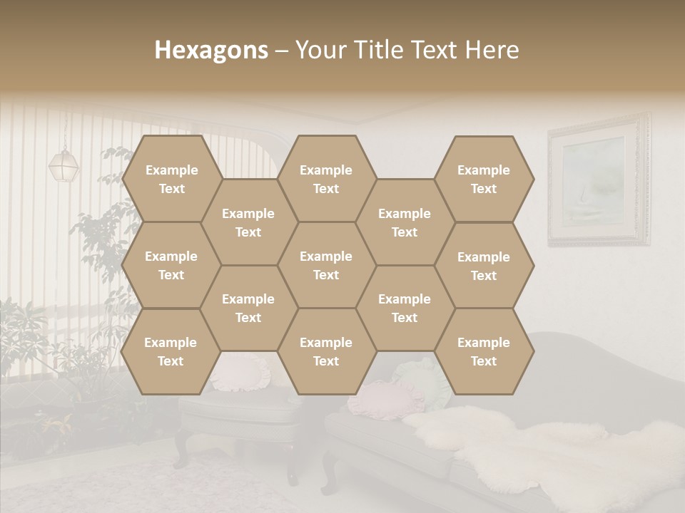 Livingroom Object Rest PowerPoint Template